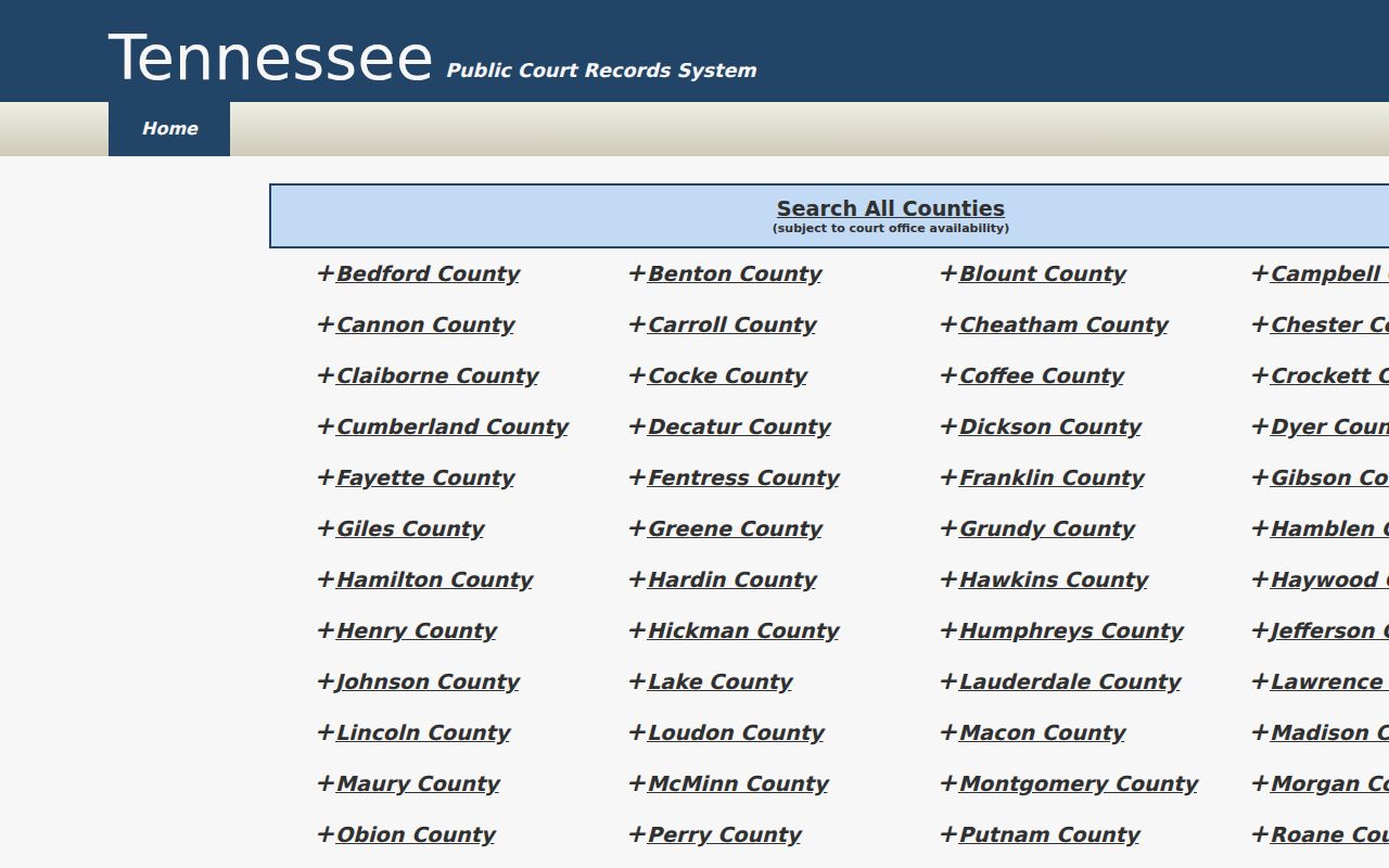Cheatham County traffic court records gateway